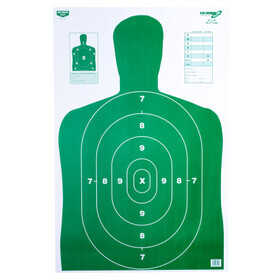 Birchwood Casey Eze-Scorer 23" X 35" BC27 Green Target features a silhouette design.